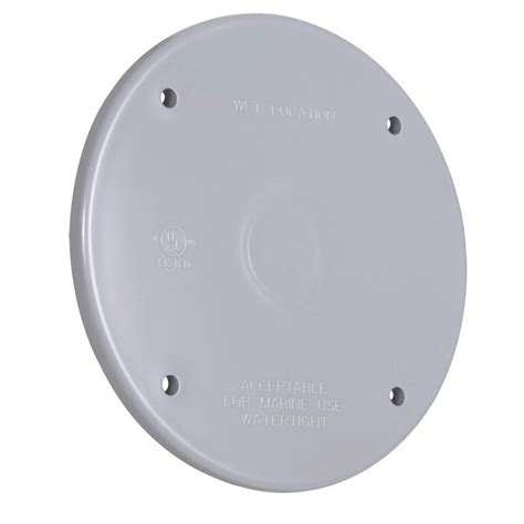 round junction box cover up|5 inch round outlet cover.